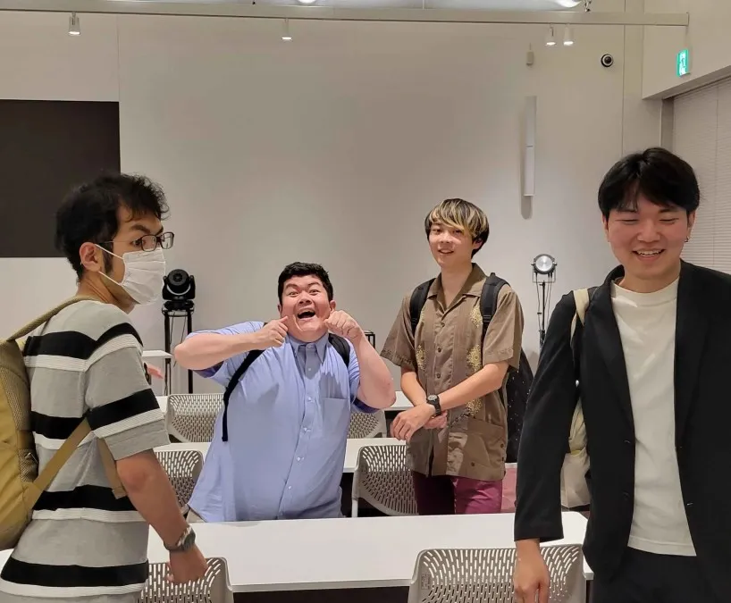 先輩たちの画像