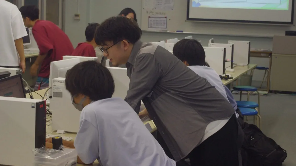 EDTC根本の指導の様子